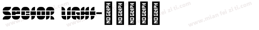 Sector Light字体转换
